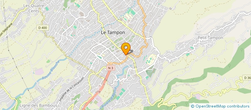 localisation de l'entreprise MODE FOR YOU  LE TAMPON