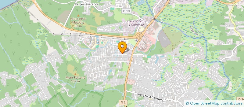 localisation de l'entreprise MODE GUYANE RETAIL  MATOURY