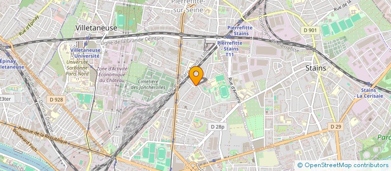 localisation de l'entreprise MODE JASONS à PIERREFITTE-SUR-SEINE