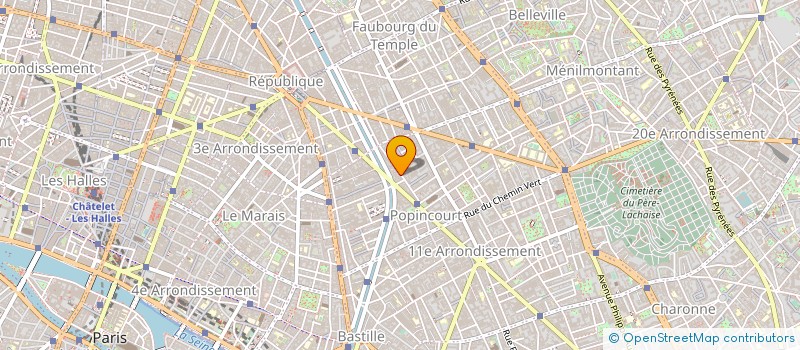 localisation de l'entreprise MODE JIN  PARIS