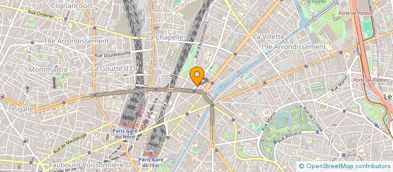 localisation de l'entreprise MODE MAISTRE  PARIS