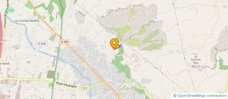 localisation de l'entreprise MODE PHOTO  GEMENOS