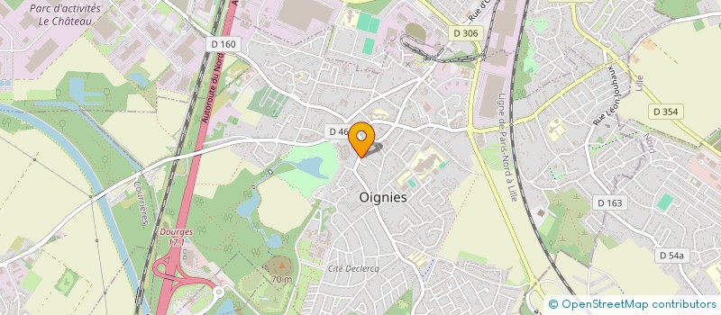 localisation de l'entreprise MODE SAKHA  OIGNIES