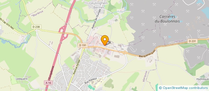 localisation de l'entreprise MODE T'ADORE  MARQUISE