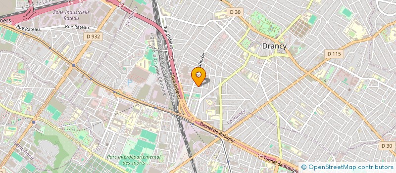 localisation de l'entreprise MODE VILLABE à DRANCY