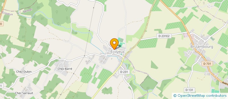 localisation de l'entreprise MODEF à BURIE