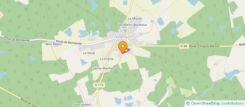 localisation de l'entreprise MODEL 3D  VILLENY