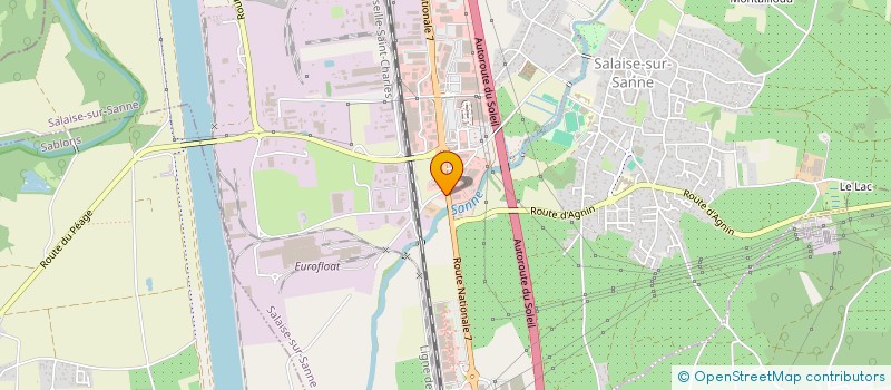 localisation de l'entreprise MODEL 3E  ANNEYRON