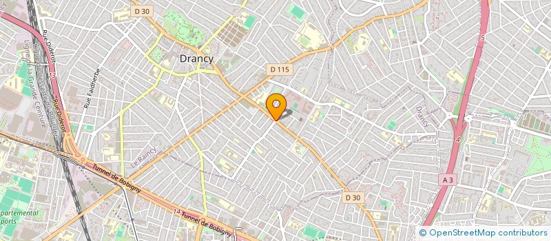 localisation de l'entreprise MODEL  DRANCY