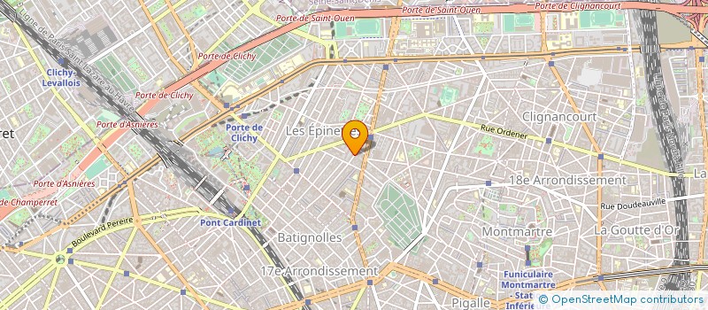 localisation de l'entreprise MODEL à PARIS
