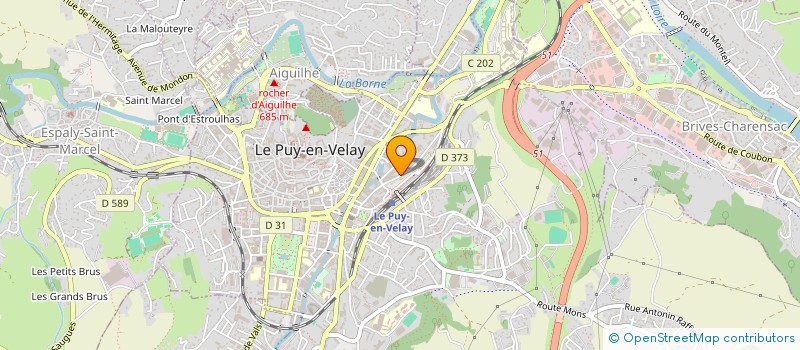 localisation de l'entreprise MODEL'ARTS  LE PUY-EN-VELAY