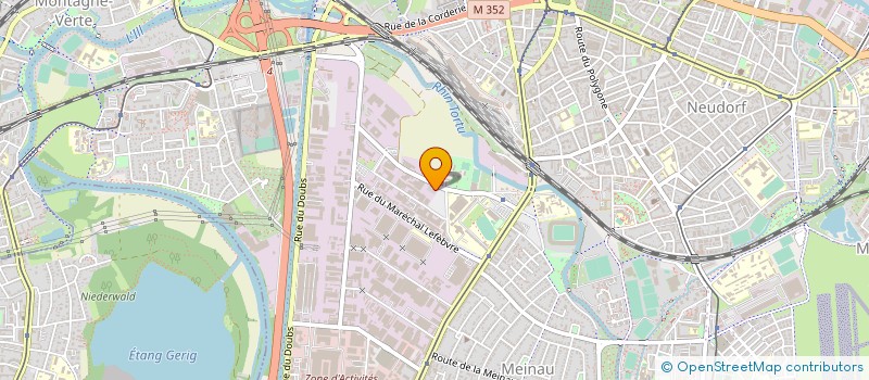 localisation de l'entreprise MODEL AUTO à STRASBOURG