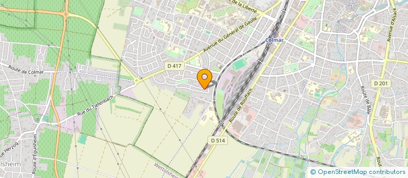 localisation de l'entreprise MODEL' CLUB DE BENFELD  COLMAR