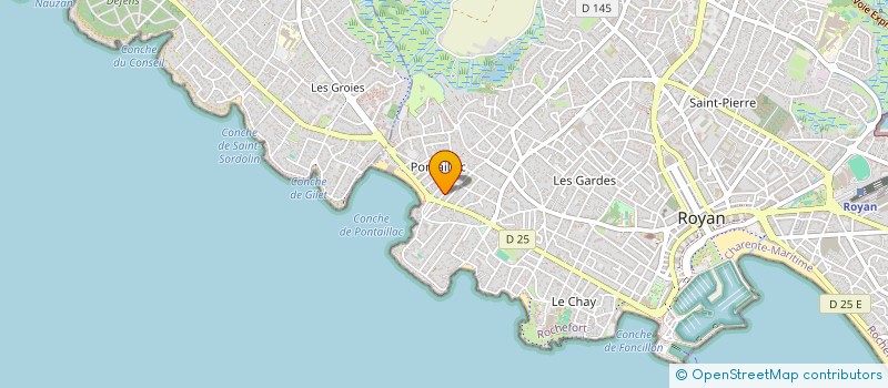 localisation de l'entreprise 	  MODEL CLUB DE LA COTE DE BEAUTE-SECTION AEROMODELISME  ROYAN