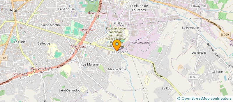 localisation de l'entreprise MODEL'S CLUB ALBIGEOIS à ALBI