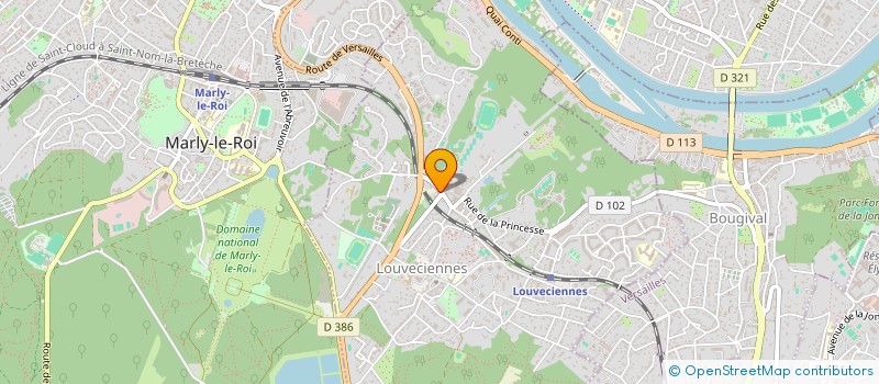 localisation de l'entreprise MODEL UNITED NATIONS SCIENCES PO BORDEAUX  LOUVECIENNES