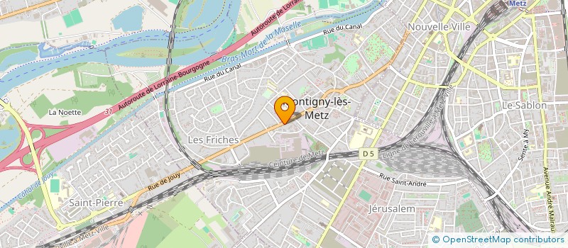localisation de l'entreprise MODELAGES DU MONDE BY AUREL à MONTIGNY-LES-METZ