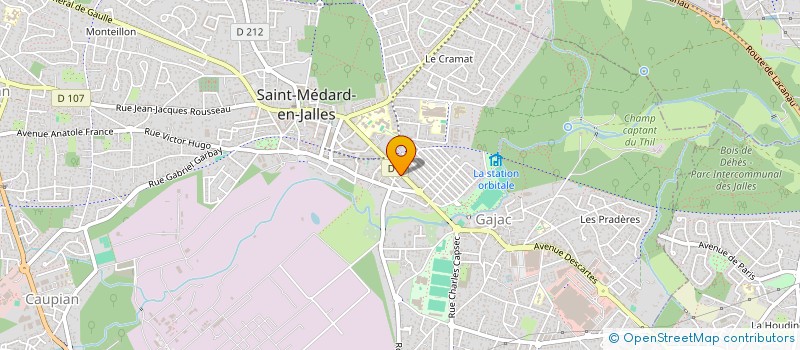 localisation de l'entreprise MODELAND à SAINT-MEDARD-EN-JALLES