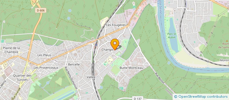 localisation de l'entreprise MODELE CLUB DE FONTAINEBLEAU AVON  AVON