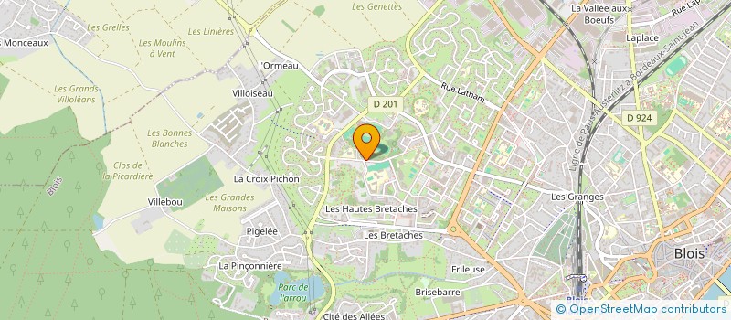 localisation de l'entreprise MODELE VIVANT à BLOIS