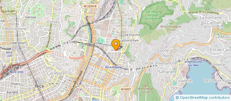 localisation de l'entreprise MODELISATION SOLS STRUCTURES à NICE