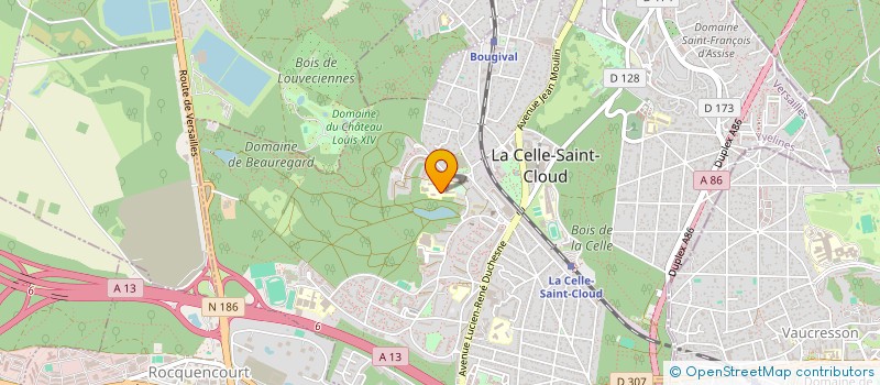 localisation de l'entreprise MODELISME CELLOIS  LA CELLE-SAINT-CLOUD