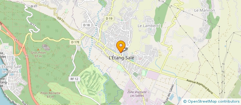 localisation de l'entreprise MODELISME CLUB DE L'ETANG SALE à L ETANG SALE