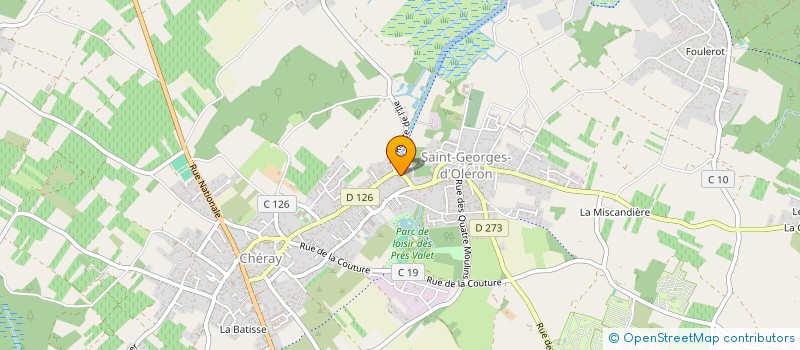 localisation de l'entreprise MODELISME CLUB OLERONAIS  SAINT-GEORGES-D'OLERON