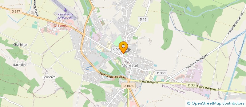 localisation de l'entreprise MODELISTS FLAYERS  MORESTEL