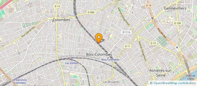 localisation de l'entreprise MODELMADZ  BOIS-COLOMBES