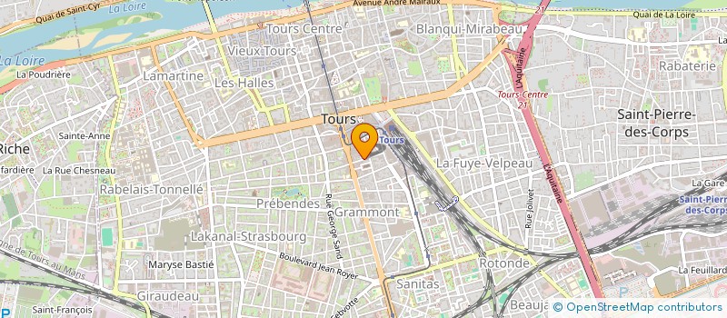 localisation de l'entreprise MODELO  TOURS