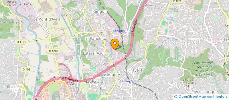 localisation de l'entreprise MODEM à LE CANNET