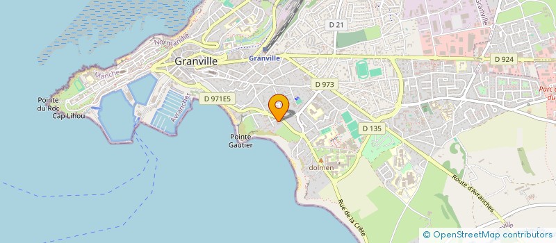 localisation de l'entreprise MODEMATH à GRANVILLE