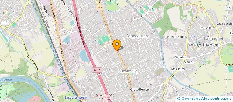 localisation de l'entreprise MODENA AUTO 31 à AUCAMVILLE