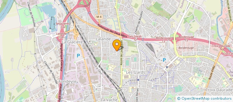 localisation de l'entreprise MODEO à TOULOUSE
