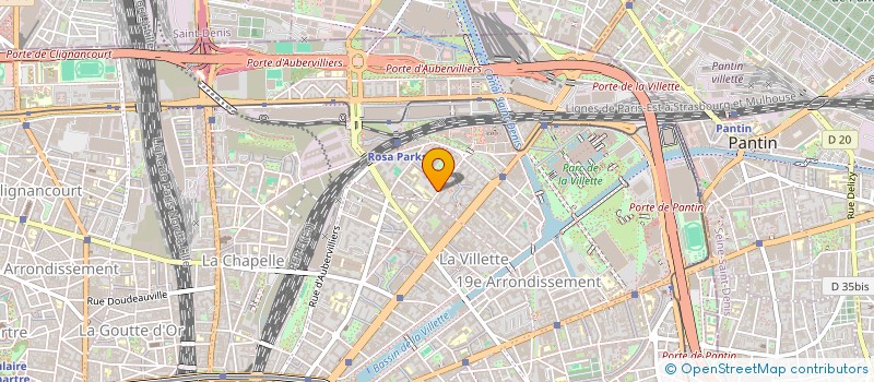 localisation de l'entreprise MODERENO  PARIS