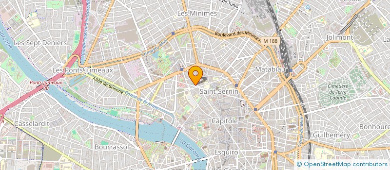 localisation de l'entreprise MODERN BUSINESS ECO  TOULOUSE