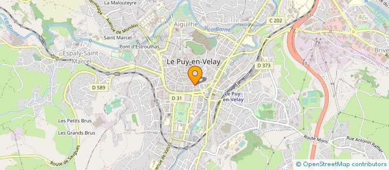 localisation de l'entreprise MODERN'CADEAU  LE PUY-EN-VELAY