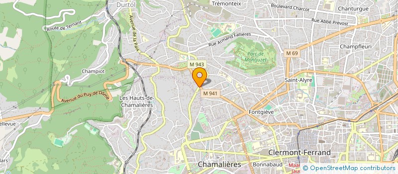 localisation de l'entreprise MODERN CARREAUX à CLERMONT-FERRAND