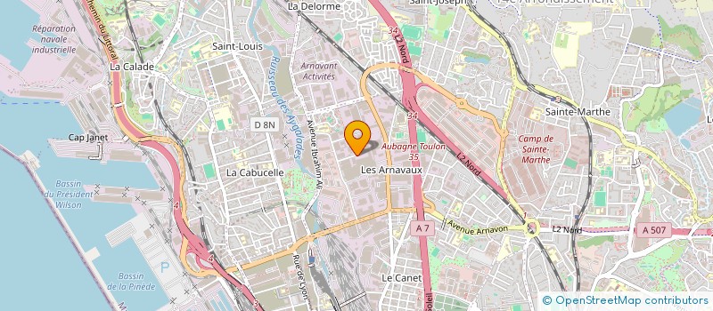 localisation de l'entreprise MODERN CLIM SYSTEM à MARSEILLE