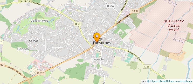 localisation de l'entreprise MODERN COPISTE  FONSORBES