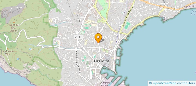 localisation de l'entreprise MODERN DANCE ATTITUDE  LA CIOTAT