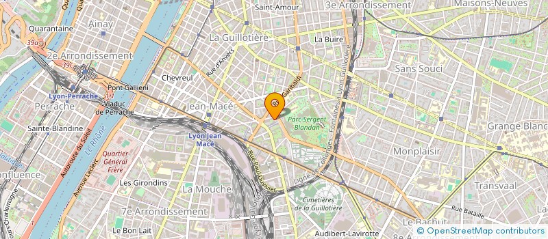 localisation de l'entreprise MODERN DIAGNOSTICS à LYON