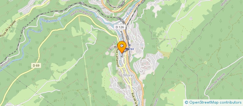 localisation de l'entreprise MODERN GARAGE  HAUTS DE BIENNE