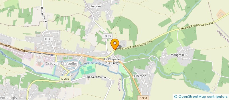 localisation de l'entreprise MODERN GARDEN  CRECY-LA-CHAPELLE