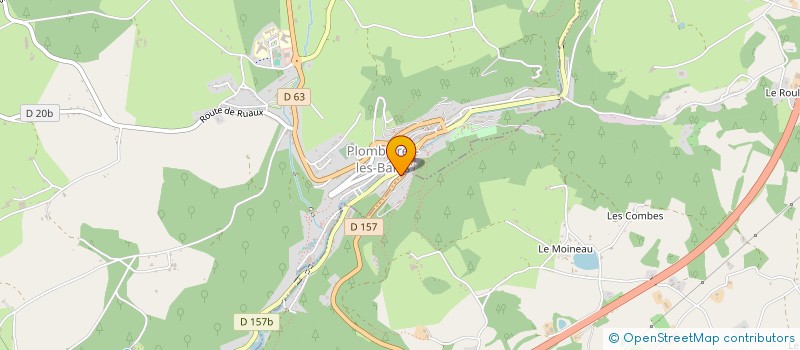 localisation de l'entreprise MODERN HOTEL  PLOMBIERES-LES-BAINS