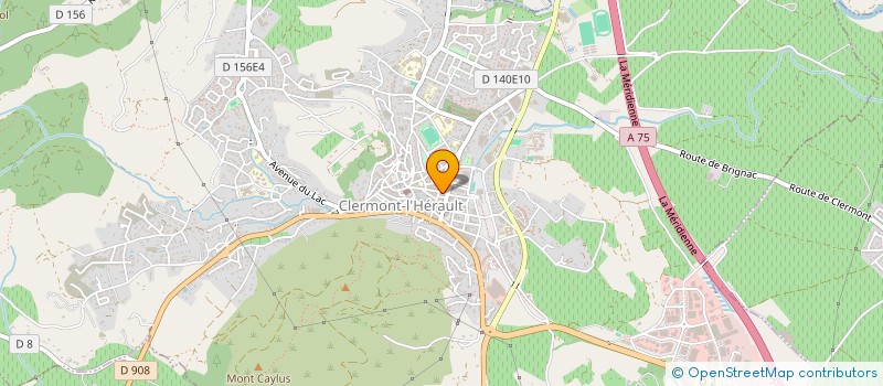 localisation de l'entreprise MODERN OPTIC à CLERMONT-L'HERAULT