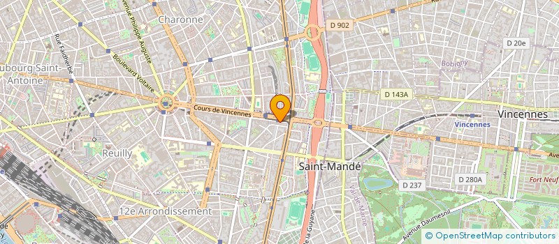 localisation de l'entreprise MODERN PRESSING  PARIS