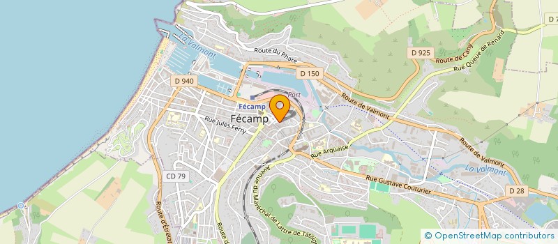 localisation de l'entreprise MODERN SANIT  FECAMP