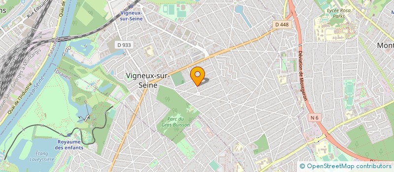 localisation de l'entreprise MODERN SERRUR à VIGNEUX-SUR-SEINE